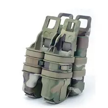 EFOSE двойной Быстрый Пистолет Журнал Mag сумка держатель прикрепить Молл системы