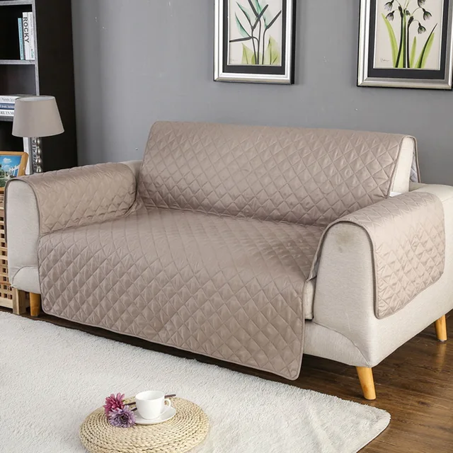 Urijk Sofa Cushion Europe Modern Cover Fashion Plush Towel Solid Urijk Sofa Cushion Europe Modern Cover Fashion Plush Towel Solid Couch Covers Antiskid Soft Combination Chaise