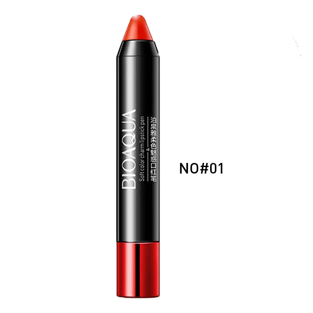 Новый бренд подушки Матовая жидкая губная помада карандаш макияж бархатный блеск для губ ручка увлажняющий пресс пикантные красные губ Batom