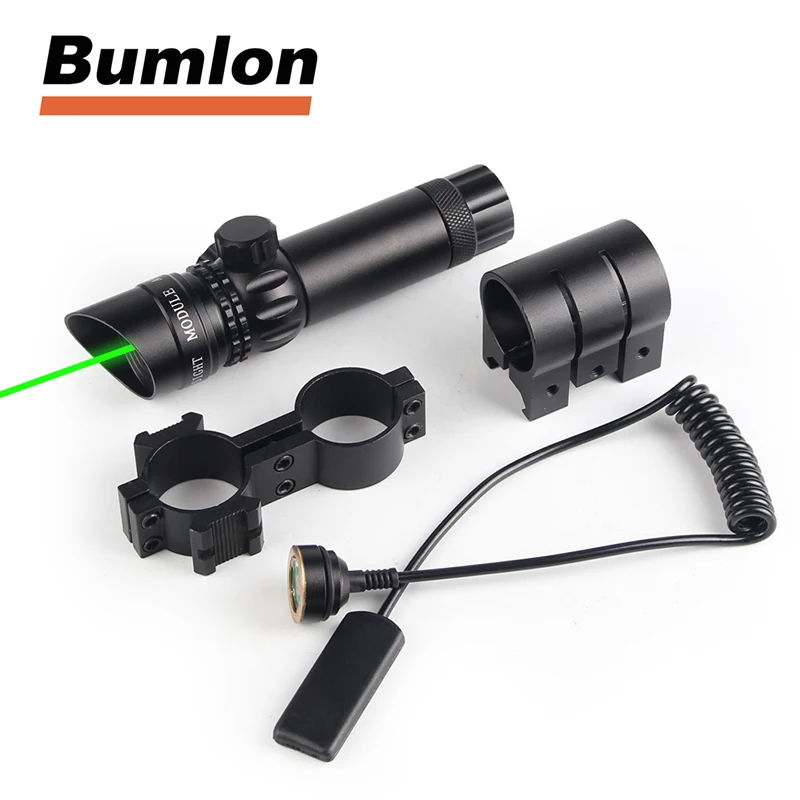 

Green Laser Scope with Barrel Mount fit 20mm rail Green Laser Sight Designator for Airsoft Hunting Rifles 3-0004G