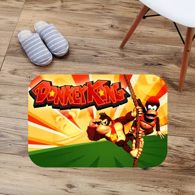 Donkey Kong Printing Carpets Anti slip Floor Mat Kitchen Living Room