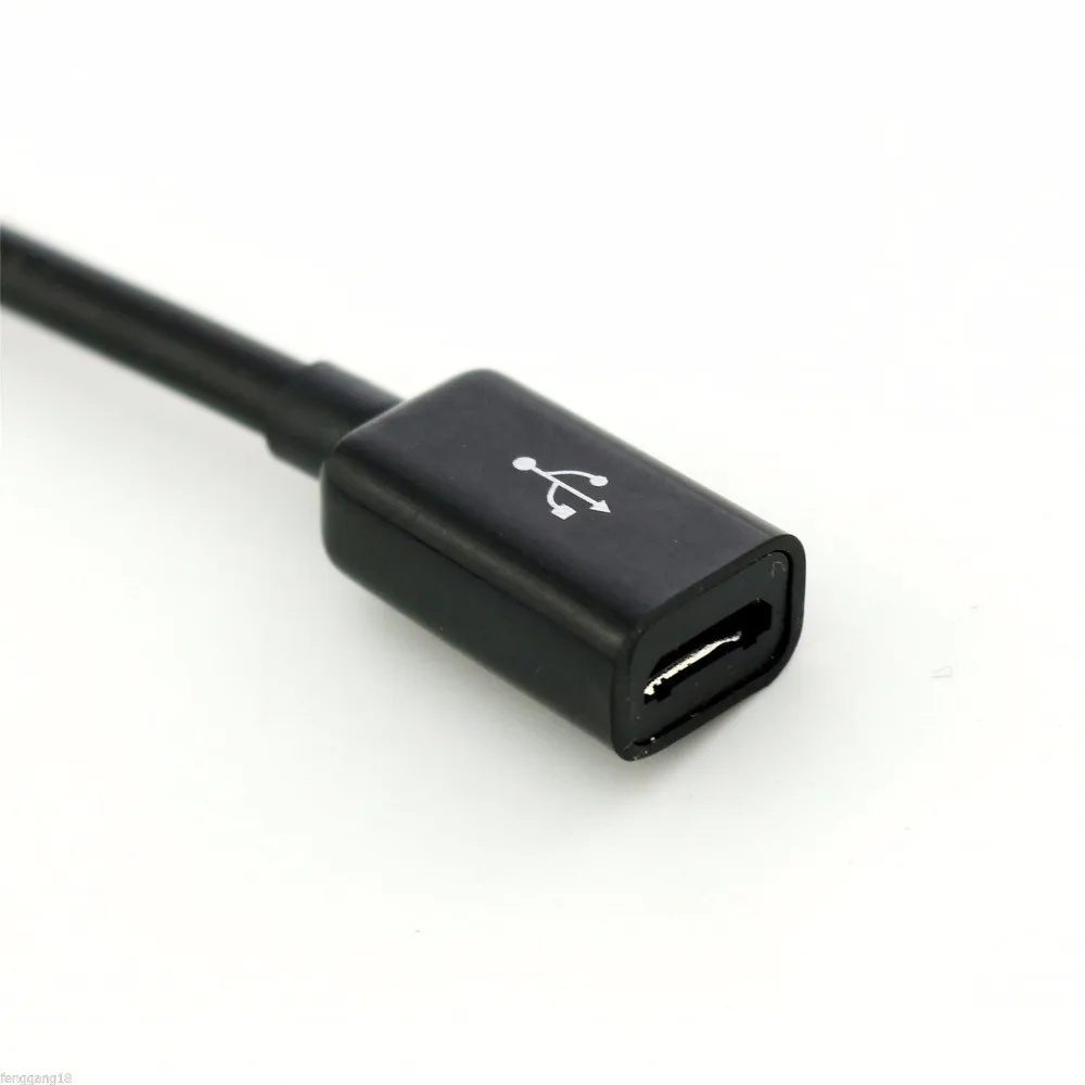 10 шт. DC мощность Micro USB гнездо для DC 3,5x1,35 мм штекер Кабель-адаптер шнур