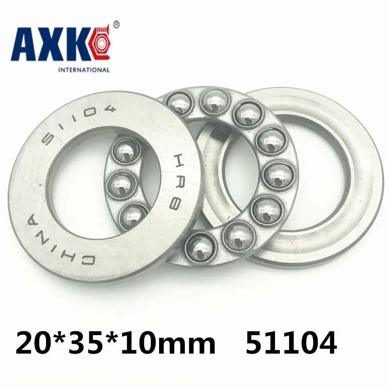 Free Shipping 51104 Thrust Bearing 20x35x10 Mm ( 6 Pcs ) Axial Ball Bearings 8104 | Обустройство дома