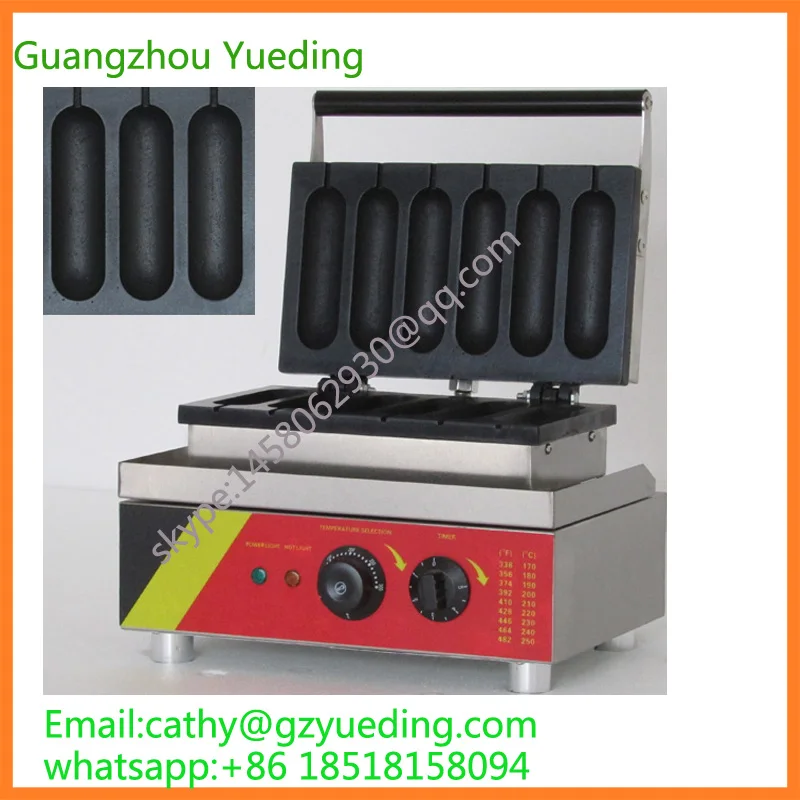 

Hot Sale Hot Dog Waffle Machine|Hot Dog Cake Baker/ Waffle Hot Dog Machine