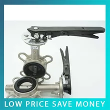 DN80 SS ручной вафельный Дроссельный клапан D71X-16P серии