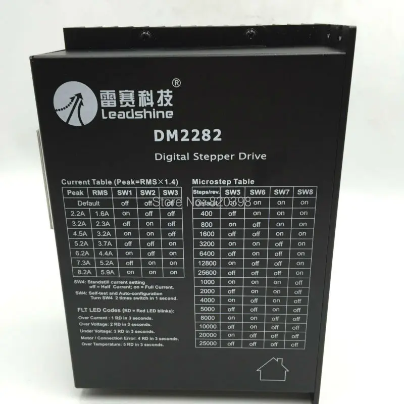 45Nm NEMA54 чпу шаговый двигатель привод комплект 2 фазы 1,8 градусов 7A 90-220VAC 130HS45+ DM2282 130 мм гибридный шаговый комплект