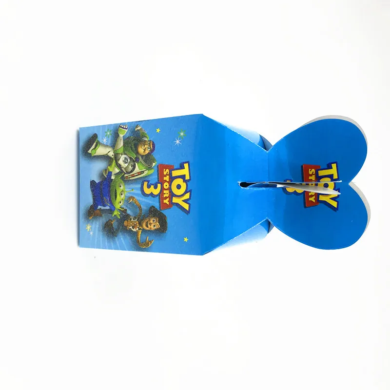 6 шт./лот коробки для конфет с тематикой «История игрушек» подарочные коробки для душа для малышей чехол для конфет для игрушек вечерние коробки для игрушек