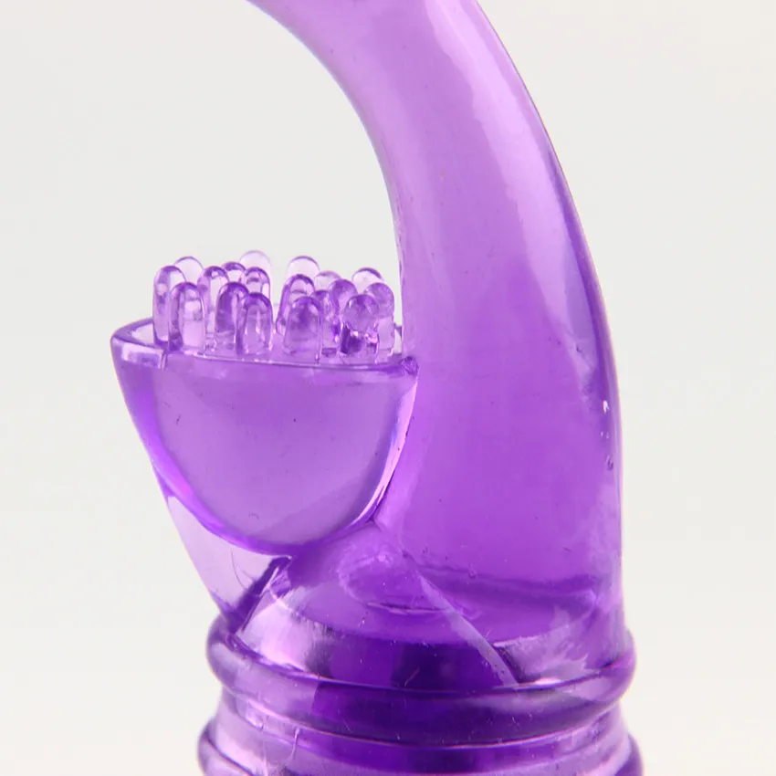 2 colori giocattoli sessuali femminili dito corolla punto G artificiale vibrante impermeabile clitoride prodotti sessuali dildo 1 pz_voghion.com