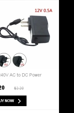 100-240V AC к DC постоянного тока, адаптер питания зарядное устройство адаптер DC 5V 12V 1A 2A 3A 0.5A US EU Plug 5,5 мм x 2,5 мм для переключатель ленточная Светодиодная лампа