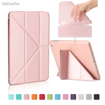 

Smart Cover for Apple Ipad mini 1 mini 2 mini 3 7.9" Tablets Case Flexible Soft TPU Silicone Back Case Auto Wake Up/Sleep+Stylus