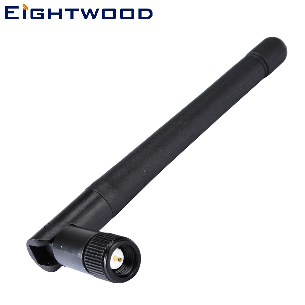 Eightwood Всенаправленной антенной 2dbi 880-960 мГц 1710-1990 мГц SMA Мужской Для D-Link AT&T Netgear широкополосный Linksys Cisco Беспроводной маршрутизатор