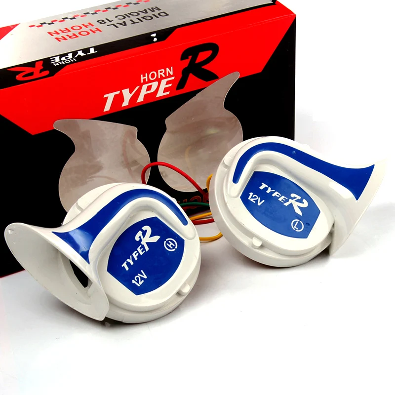 

1Pair Loud Horn Auto Speaker Alarm 12V 110db Motorcycle 8 Tone Speaker Waterproof Universal Motorcycle Accessories