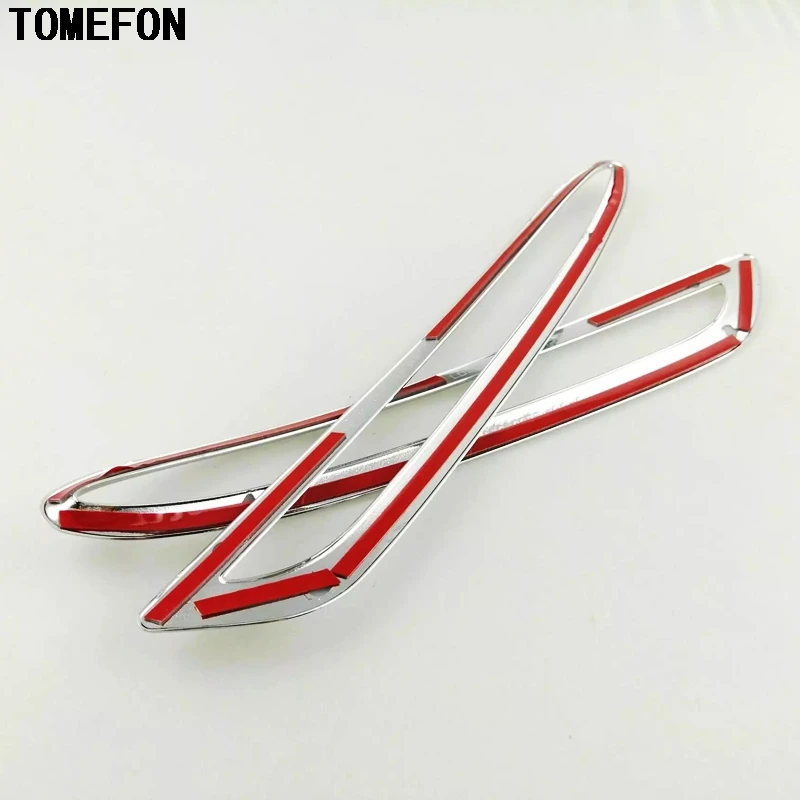 TOMEFON ABS хромированная лампа заднего противотуманного фонаря формовочная Крышка