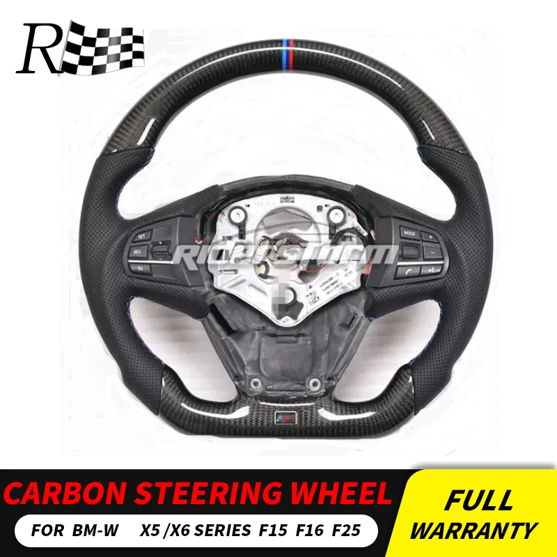 

Carbon steering wheel For BMW X5 F15 F25 Carbon Fibre Racing Steering Wheel Replacement Accessories F15 F25 steering wheel