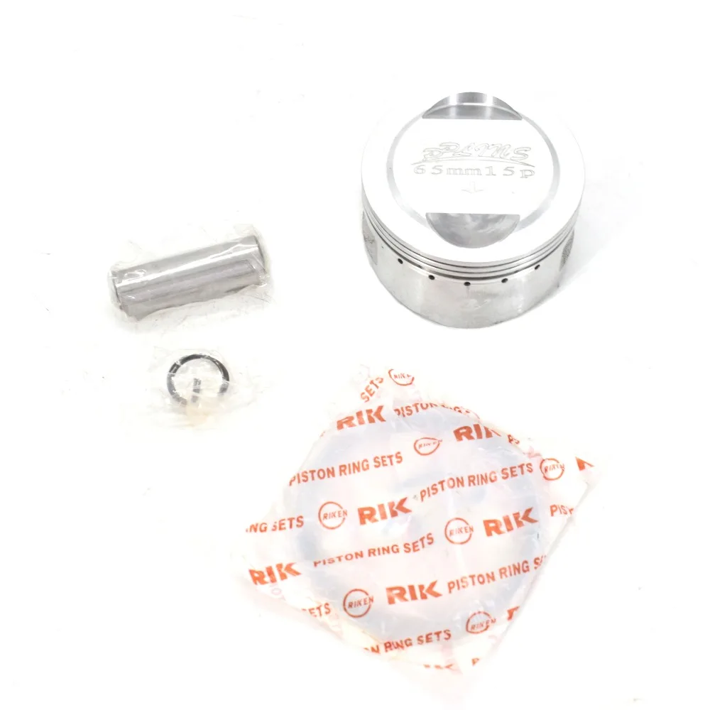Набор поршней 58 5 65 мм 15P для BWS125 CYGNUS MIO115 RS100 RSZ GY6 157QMB 157QMJ 152QMI большой диаметр 61 62 63