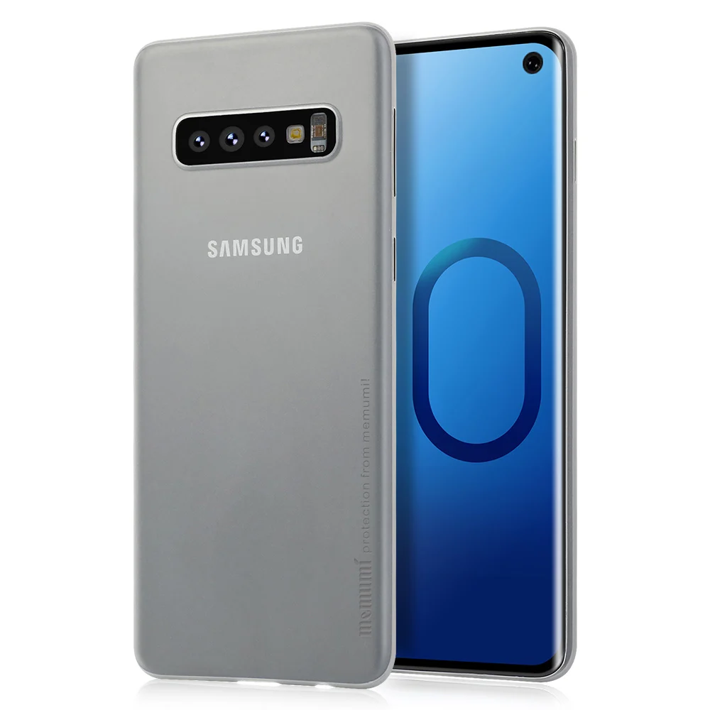 Чехол для samsung Galaxy S10 S10 Plus, ультратонкий 0,3 мм PP матовый чехол для samsung Galaxy S10 Plus, тонкий, не оставляет отпечатков пальцев - Цвет: S10 Matte White