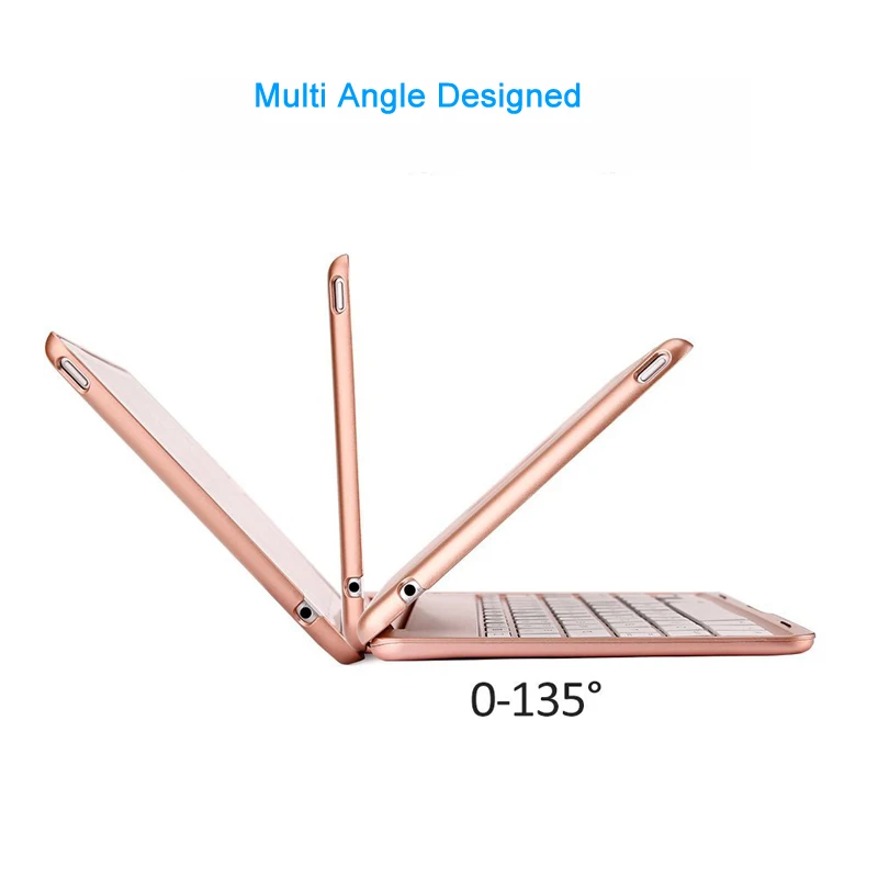 USB клавиатура с подсветкой для iPad Mini 4 чехол Bluetooth беспроводная планшета 7 9 дюйма