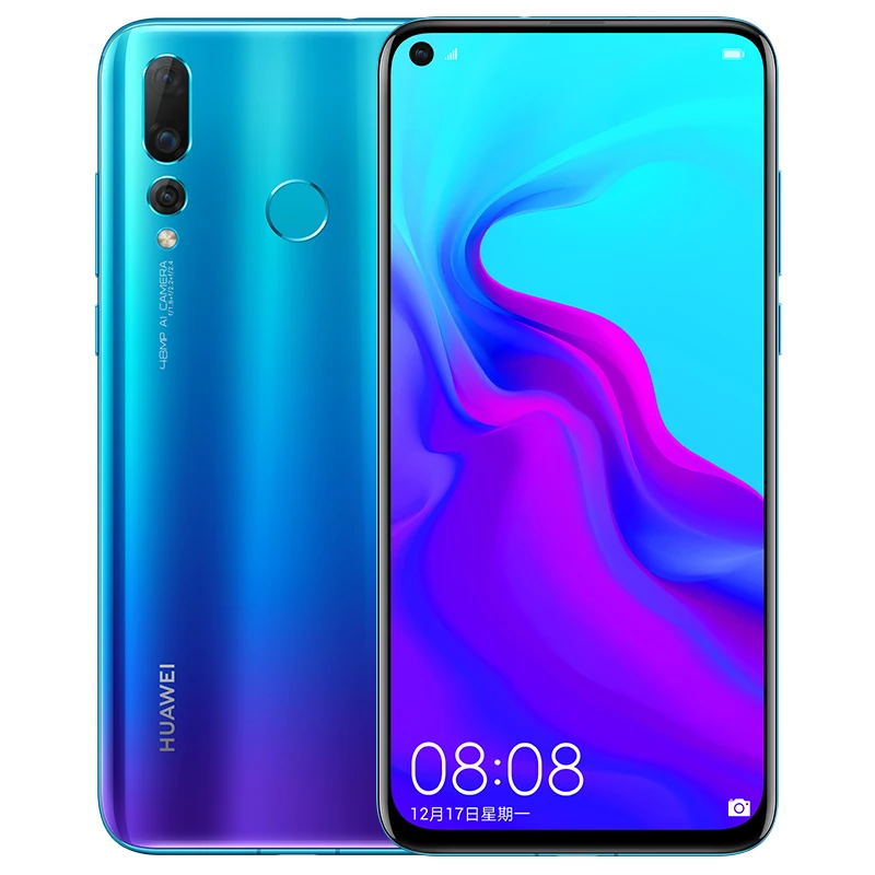 HUAWEI Nova 4 Android 9 0 смартфон kirin 970 четыре ядра отпечаток пальца мобильный телефон 6