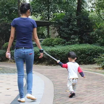 

Kid Keeper Baby Walkers Wrestling Belt Baby Walking Stick Infant Children Wrist Leash Safety Harnesses For Kids Handle Anti-lost