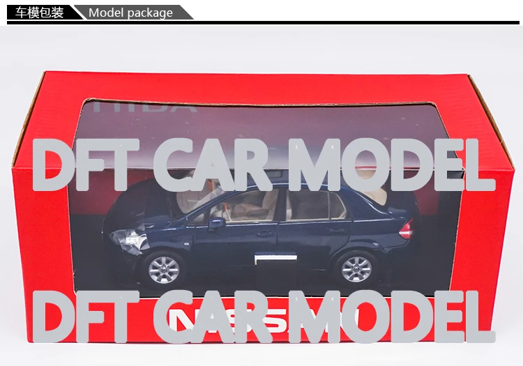 1:18 игрушечный автомобиль из сплава TIIDA модель детских игрушечных автомобилей авторизованный детский игрушечный автомобиль