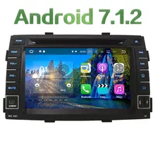 Android 7.1.2 2GB RAM Quad-Core 4G WIFI DAB+ RDS SWC Car DVD Player Radio Stereo For Kia Sorento 2009-2012 GPS Navigation