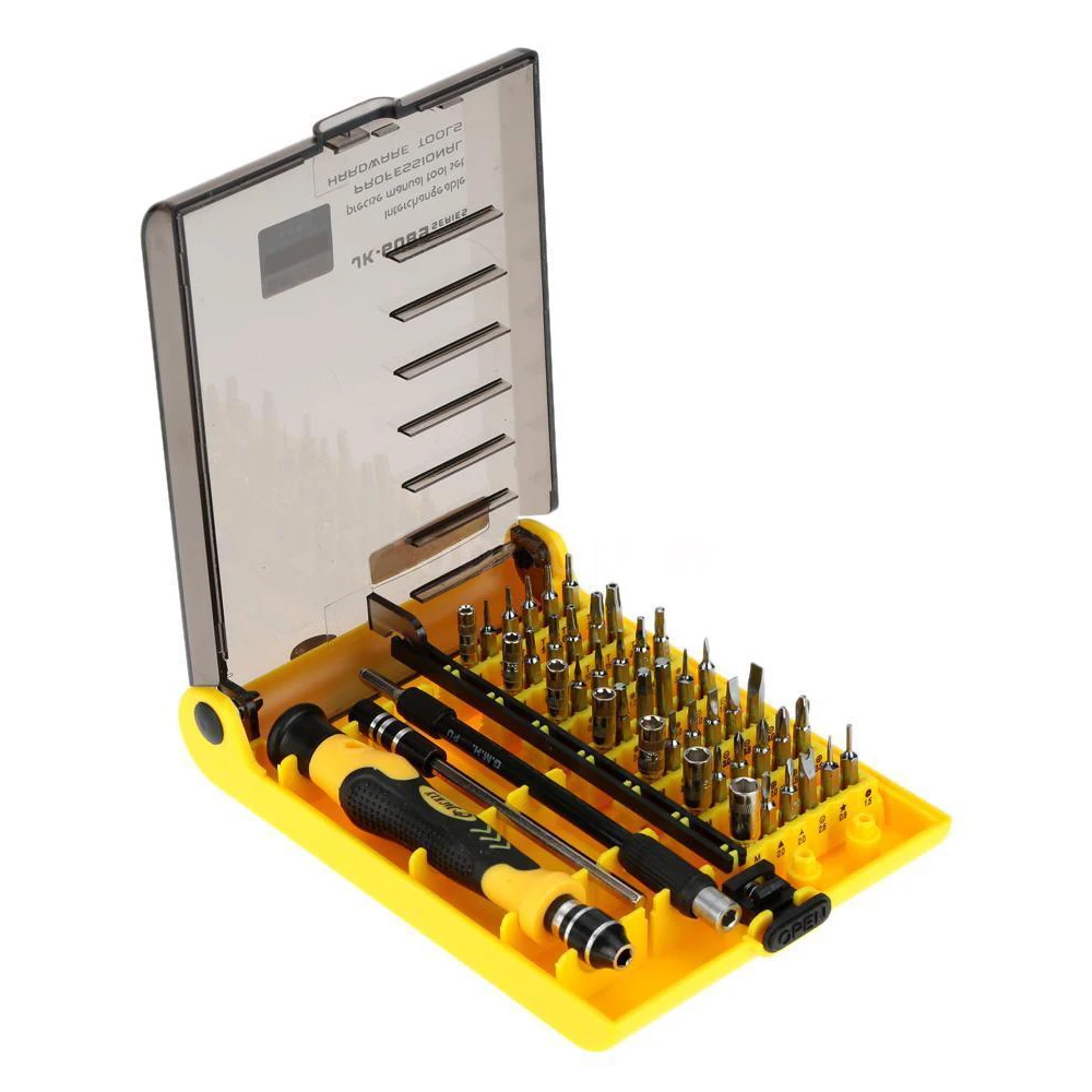 

Jackly 45-in-1 Mobile Phone Precision Screwdriver Set Repair Tool JK-6089C Drop Shipping