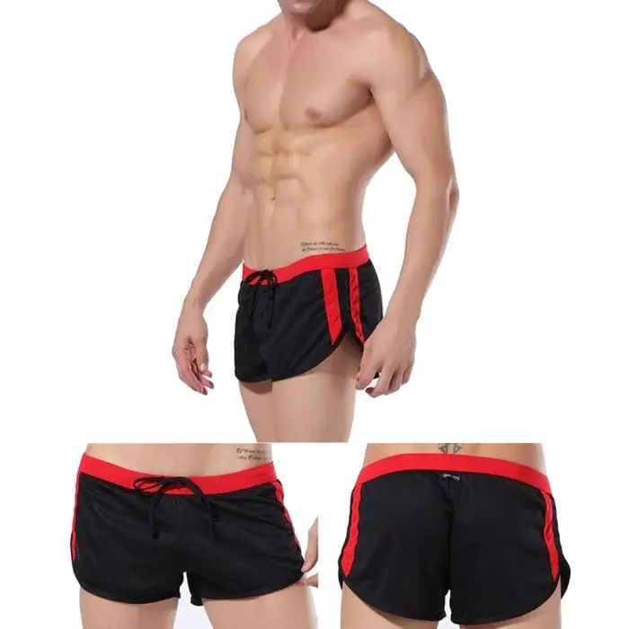 Новый Для Мужчин's Мужские шорты для купания Одежда пикантные короткие пляжные брюки Мода-MX8