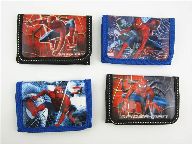 

12pcs 11*8*18cm Super Hero Spiderman Mini Coin Purse Money Bag Wallet Party Favors For Kids Boy Girl Birthday Decoration