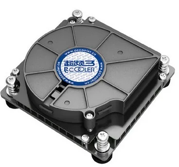 PcCooler C81H 4pin Turbo Вентилятор ультра тонкий 29 мм для 1U ЦП сервера кулер все в одном ПК