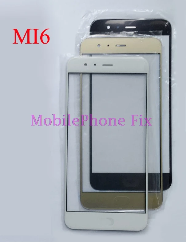 

LCD Screen Outer Glass Lens For Xiaomi Mi6 Mi 6 Touch Outer Glass Panel Replacement Parts