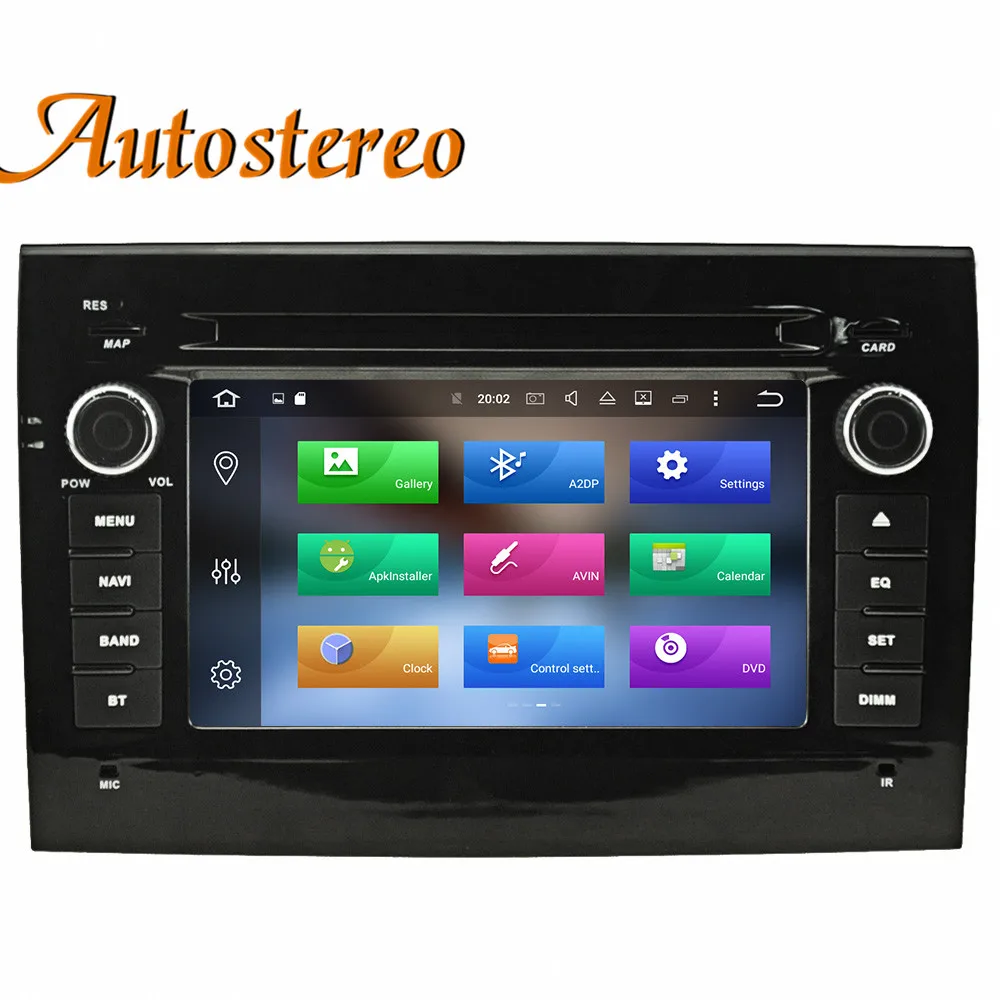 Excellent DSP Android 9 Car DVD Player GPS Navigation For FIAT DUCATO/CITROEN Jumper/PEUGEOT Boxer 2006+ multimedia radio tape recorder HD 12