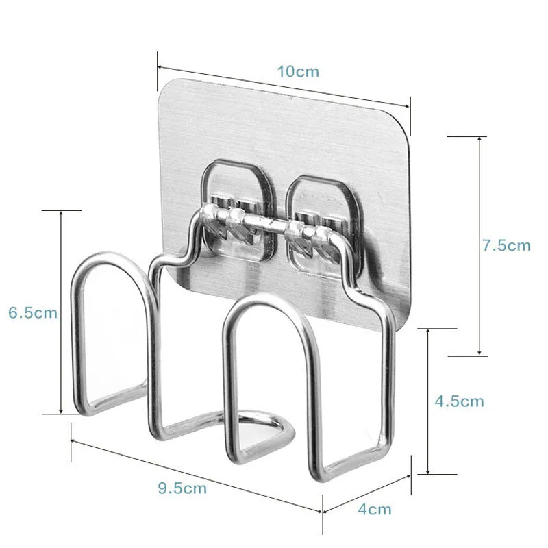 

1pc Kitchen Stainless Steel Pot Lid Storage Holders Racks Wall Home Accessories Sponge Cover Shelf Hooks Hangers Decoration