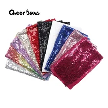 40*50 см блестящая ткань с блестками 3 мм зашифрованная блестящая ткань с золотыми и серебряными блестками для одежды подушки Швейные материалы ручной работы для поделок