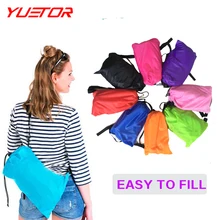 Fast Inflatable Boat New Shape Lazy Bag Air Sofa Outdoor Camping Laybag Beach Air Bed Folding Sleeping Lazy Bag
