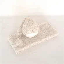 Эластичная вязаная пеленка для новорожденных, вязаная шапочка для новорожденных, Одежда для новорожденных, цветное вязаное одеяло для новорожденных, детский вязаный капот, реквизит для фотосъемки