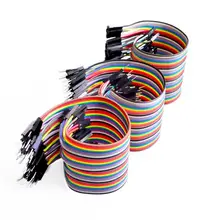 Dupont line 120 шт. 20 см мужской+ мужской женский и Женский Соединительный провод Dupont кабель для arduino DIY KIT