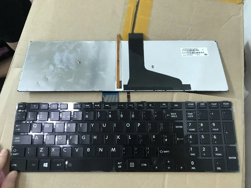 

News keyboard for Toshiba Satellite S50 S50-A S50D-A S55 L70 L75 C70 C75 UK layout