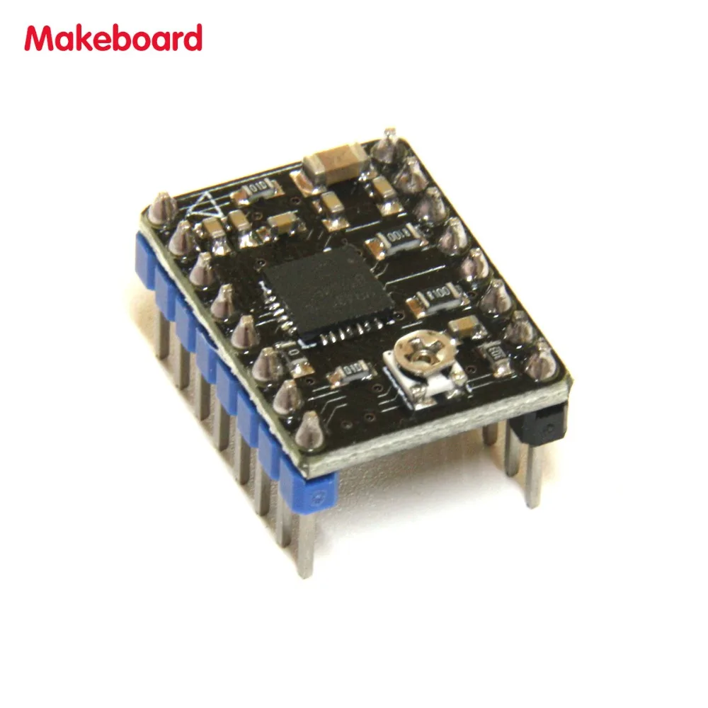 

Micromake 3D Printer Parts Makeboard Drive Board Support 128 Microstep Resolution 8 Type Stepper Mode 1.5A Compatible with A4988