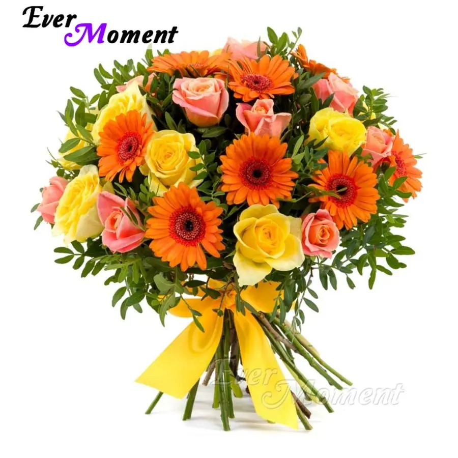 

Ever Moment Diamond Painting Flowers Cross Stitch Full Square Drill 5D DIY Picture Mosaic Diamond Embroidery Decor Home S2F834