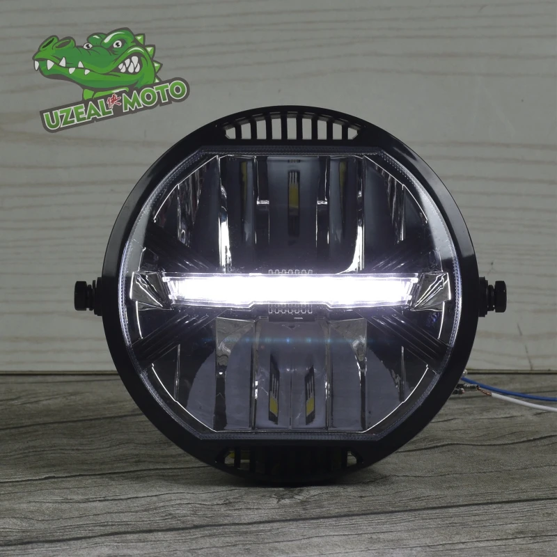  Universal Motorcycle Modern retro style modification LED headlight driving light CR150 - 33040265105