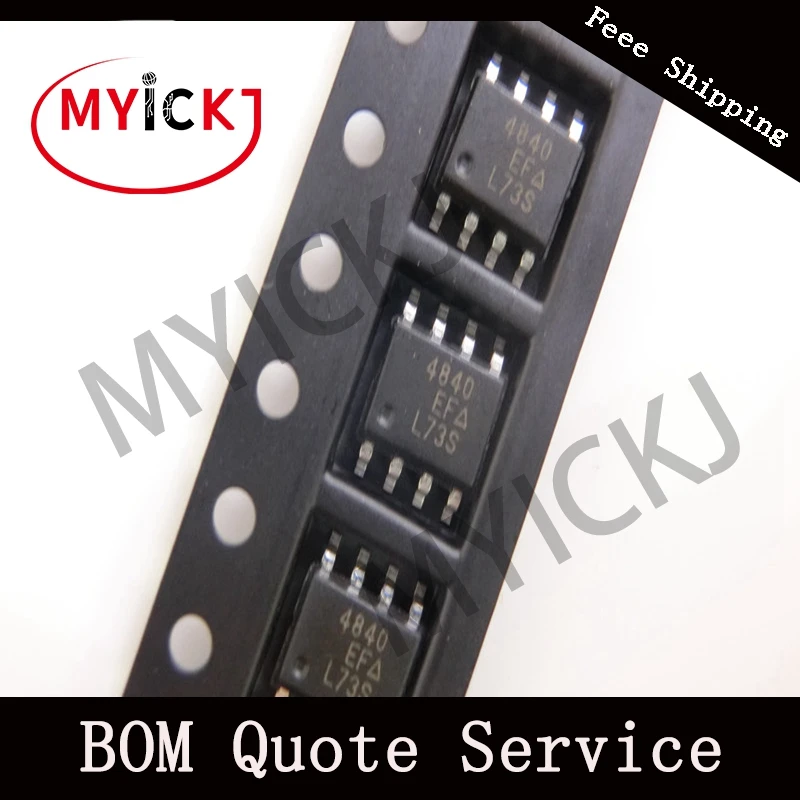 10 шт. SI4840DY-T1-E3 микросхема MOSFET N-CH 40 V 10A 8-SOIC 4840