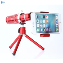 Biostore телеобъектив 18 x зум объектив для Iphone объектив мобильного телефона с штативами универсальный зажим профессиональный HD объектив камеры телефона