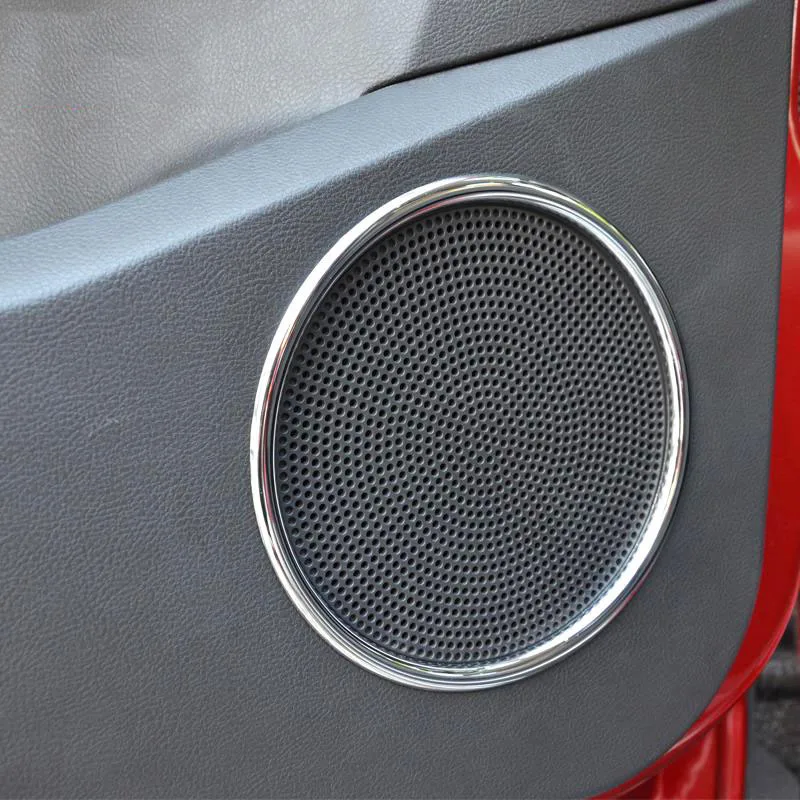 Чехол для динамика Ford Escape Kuga Chrome Door Stereo 2013 2015 2016 2017 2018|ring speaker|speakers chromeford kuga escape |