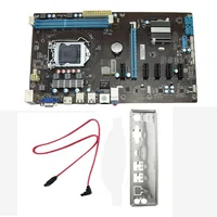 עבור כורה btc כרייה 6GPU כרייה Motherboard עם 6pcs PCIE Riser Card PCIE 1X ל 16x מתאם Extender 1x כדי 16x USB 3.0 כבל עבור Rig BTC סיעודי כורה (2)