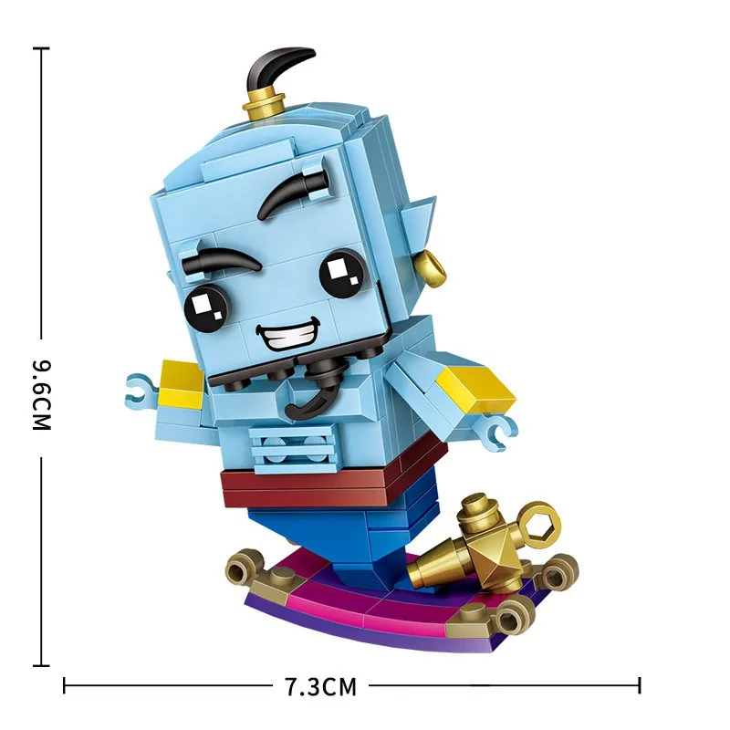 

LOZ Mini Blocks Genie 125Pcs Single Sale Cute Cartoon Models & Building Blocks Educational Toys for Children Gifts LOZ 1447