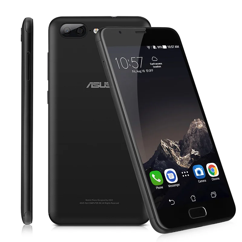 ASUS Zenfone 4 max plus X015D 5000 мАч, большой аккумулятор, смартфон, 5," HD, Восьмиядерный процессор MT6750, Android 7,0, 3 Гб RAM, 32 ГБ ROM, мобильный телефон