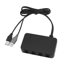 4 порта usb-адаптер для Gc для wii конвертер GC поворот для wii u/переключатель/ПК ручка для ПК игры GameCube GC контроллеры