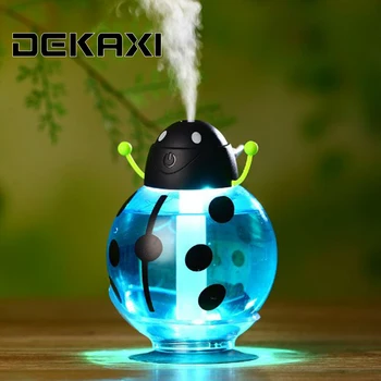 

DEKAXI 260ml USB Ejoai Beetle Humidifier Aroma Diffuser Aromatherapy Essential Oil Diffuser Portable Mist Maker LED Night