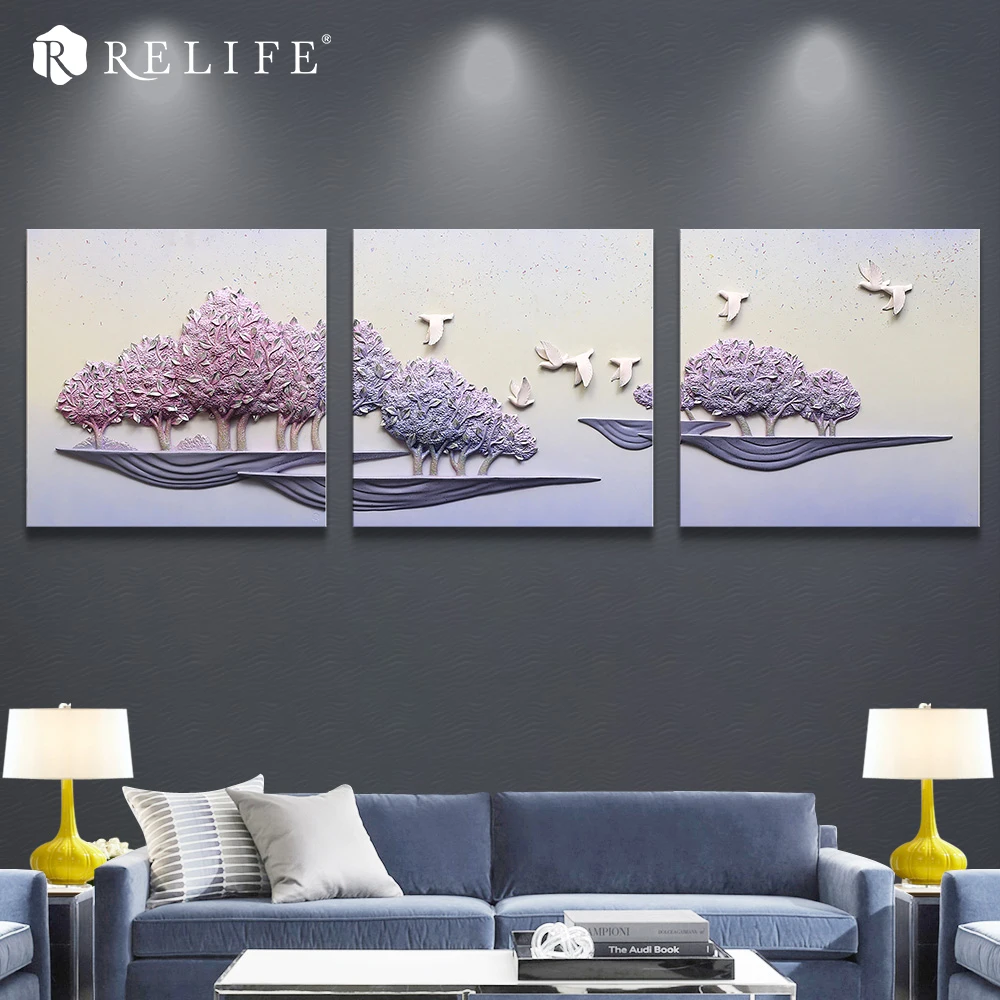 

Natural Landscape Modular Pictures on the Wall for Living Room Home Decor Wall Paintings