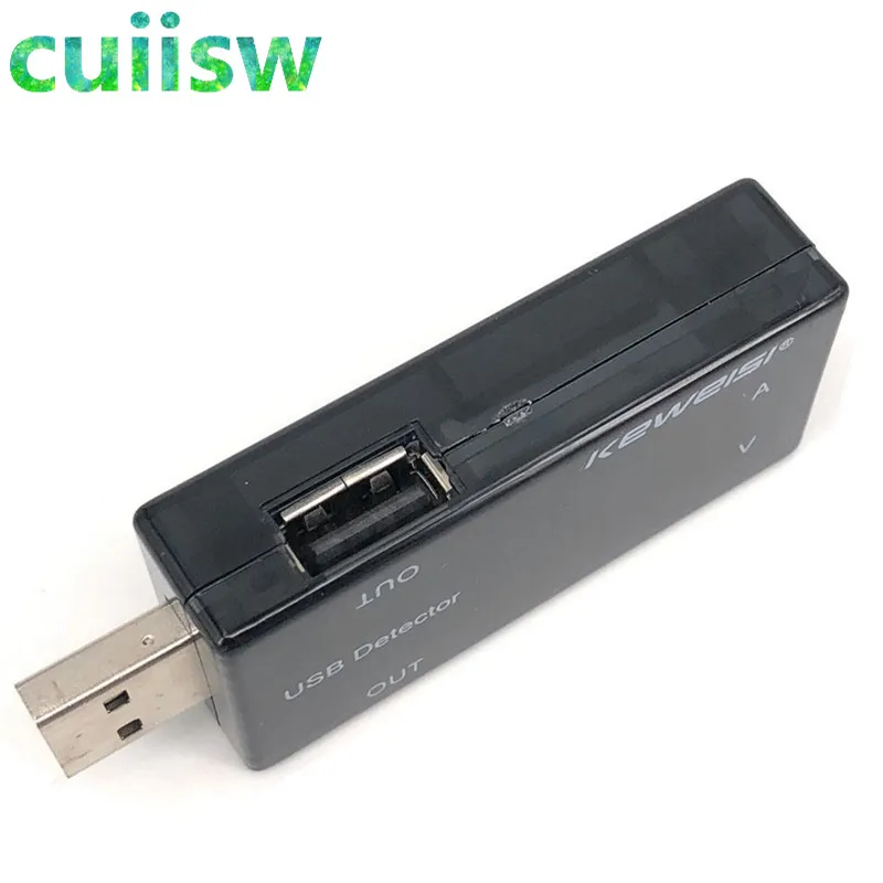 Красный + синий двойной USB ток напряжения зарядный детектор тестер батареи